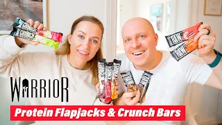 Warrior Raw Protein Flapjack & Crunch Bar / Taste Test