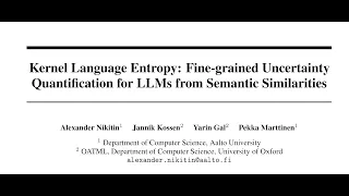 Kernel Language Entropy: Fine-grained Uncertainty Quantification for LLMs from Semantic Similarities