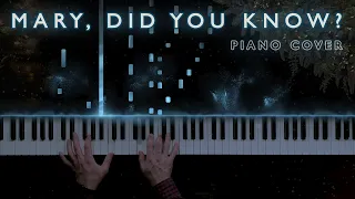 Mary, Did You Know? - Beautiful piano cover 🎄 Tutorial + Sheet Music