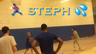 📺 Stephen Curry (2of3) 💦 workout at Warriors morning shootaround at UCLA before LA Clippers