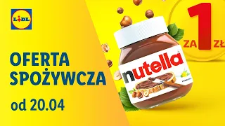 Nutella za 1 zł! 😍 20.04 | LIDL.PL