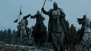 Winged Hussars arrive in the Battle of the Bastards