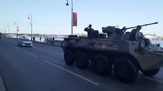 Военная техника Парада Победы 9 Мая 2023 Санкт-Петербург