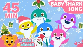 Baby Shark + Five Little Speckled Frogs + more Little Mascots Rhymes & Kids Songs