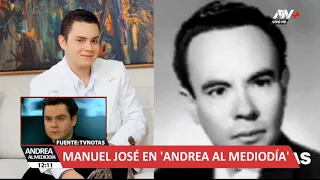 Andrea al Mediodía: Entrevista a Manuel José - Programa del 23 de Agosto de 2018