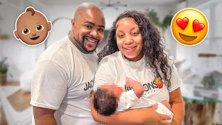 MEET OUR BABY BOY *OFFICIAL FACE REVEAL*