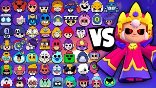 Bonnie 1v1 with all the Brawlers in the Game! *beat everything*