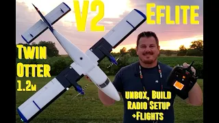 Horizon Hobby - Twin Otter V2 - 1.2m Unbox Build Radio Setup