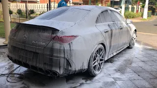 Mercedes-AMG CLA 45 S | Satisfying Time-lapse Video | Bubble & Squeak Car Detailing