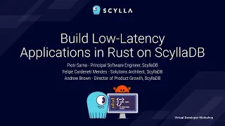 Build Low-Latency Applications in Rust on ScyllaDB