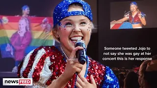 Jojo Siwa SHUTS DOWN Concert Goer Who Asked Her Not To Mention Her Sexuality!