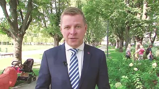 Invitation to the Baltic Pride 2019 by Vilnius Mayor Remigijus Šimašius