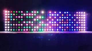 8x32 Neopixel Display Pattern 1: