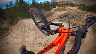 I CRACKED MY FRAME ON THIS INSANE TRAIL!!! Marin San Quentin 3 | Kamloops Fist Full Of Dollars