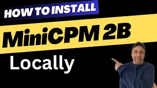 Install MiniCPM 2B Locally - Beats Mistral 7B