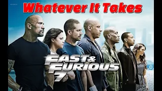 Fast and Furious 7 | Imagine Dragons - Whatever It takes | Best Scenes Ever