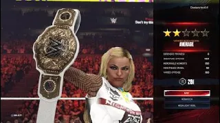 WWE 2K24 Liv Morgan Vs Alba Fyre Womens World Champion (Liv Morgan’s Heel Turn)