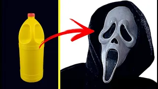 mask /diy ghostface mask FromWater bottle