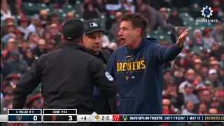 Counsell Ejected Over Umpire Fail | HP Ump Cancels Out His Original Call, Hoped Nobody Noticed