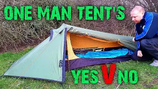 THING TO CONSIDER when buying a ONE MAN TENT! Lightweight backpacking tents.