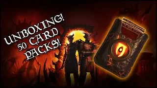 Unboxing 50 CARD PACKS! | The Elder Scrolls: Legends | Jaws of Oblivion