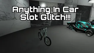 How To Put Any Vehicle In A Car Slot Glitch!!! *2023* SUPER EASY!!