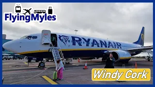 Cork Windy take off || Ryanair || Boeing 737-800