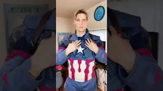 Endgame Captain America Steve Rogers Cosplay Costume Specials Version