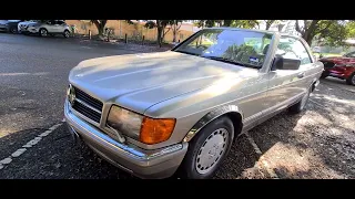 1988 Mercedes Benz 560SEC