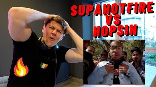 FIRST TIME LISTENING SUPAHOTFIRE VS HOPSIN!! FEAT. DAYLYT((IRISH REACTION!!))