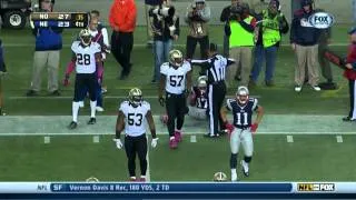 New England Patriots final drive against New Orleans Saints On October 13 2013 (week 6)