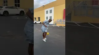 Throwback to meeting Paul Pogba in Miami & showed off his skills 👏 🔥