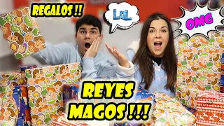 ABRIENDO REGALOS DE REYES MAGOS!! Abrimos regalos de Navidad LOL Retos Divertidos