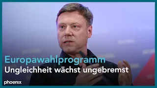 Die Linke zum Entwurf des Europa-Wahlprogramms am 11.09.23