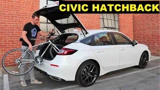 Here's Why The Honda Civic Hatchback Is Better than Small SUVs - 2022 Civic Hatchback Manual Review