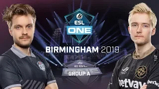 Dota2 - Ninjas in Pyjamas vs. OG - Game 2 - Group A - ESL One Birmigham 2019