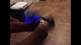OMG! Blue Fire fidget spinner 🔥🔥🔥👌🏾😭