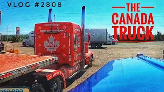 THE CANADA TRUCK | My Trucking Life | Vlog #2808