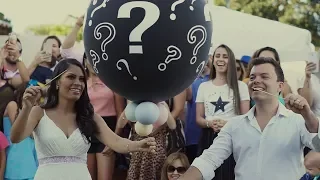 GENDER REVEAL PARTY (TWINS) - VERY CREATIVE AND TOUCHING