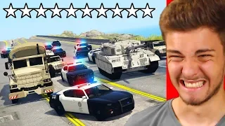 Kann Man 10 STERNE ENTKOMMEN In GTA 5?