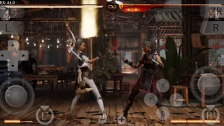 Yuzu debug: mortal kombat 1 gameplay test on Snapdragon 845