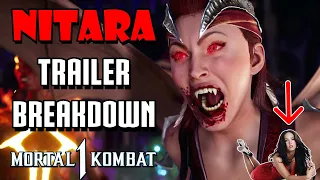 Nitara Trailer Breakdown! Our Vampiric Beauty is played by... Megan Fox!? - Mortal Kombat 1