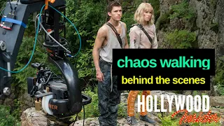 Come Behind the Scenes of 'Chaos Walking' BTS, Tom Holland, Daisy Ridley, Nick Jonas, Mads Mikkelsen