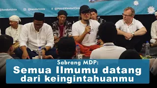 Sabrang: Semua Ilmumu Datang dari Keingintahuanmu