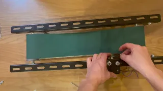 How to make a Small Belt conveyor controlled by Arduino（ベルトコンベヤ自作）