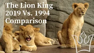 The Lion King (2019 Vs. 1994) Comparison