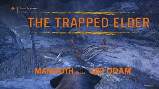 FAR CRY PRIMAL PC  :   The Trapped Elder (Mammoth vs 100 Man)