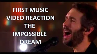 Josh Groban: The Impossible Dream First Video Reaction