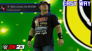 WWE 2K23 - Here comes the BOOM! (Trophy/Achievement) | Easy Way