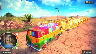 Rainbow Van Unlocked The Shore Map | Off The Road Unleashed Nintendo Switch Gameplay